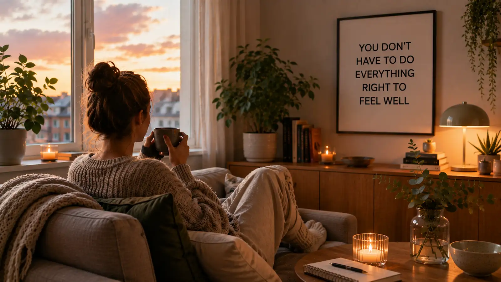 wellbeing you dont have to do everything right